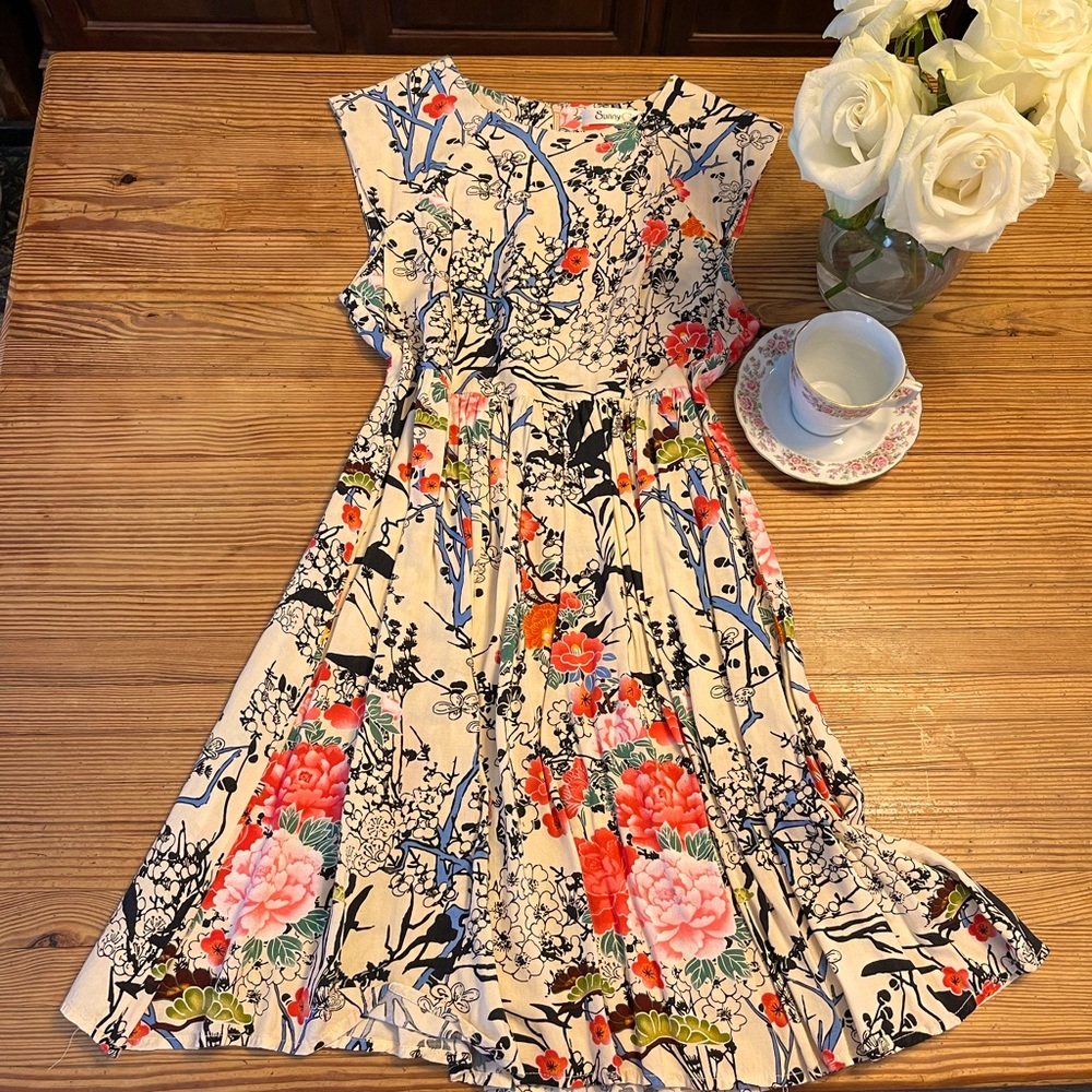 ModCloth floral dress